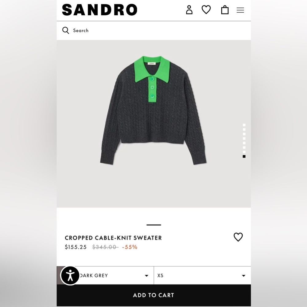 SANDRO Sweater